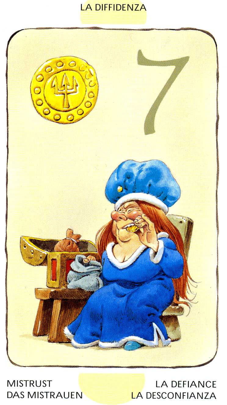 Семерка Пентаклей.