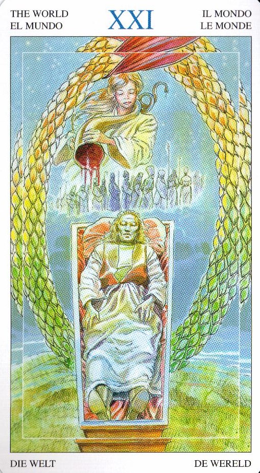 21 Мир Таро Мир Духов Tarot of the Spirit World