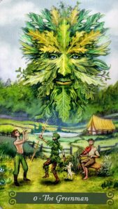 0 Аркан Зеленый Человек The Green Witch Tarot (Таро Зеленой Ведьмы)