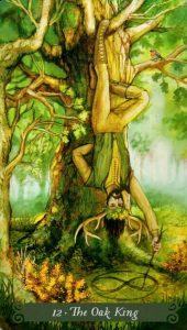 12 Аркан Король Дуба The Green Witch Tarot (Таро Зеленой Ведьмы)