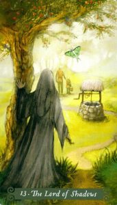 13 Аркан Лорд Теней The Green Witch Tarot (Таро Зеленой Ведьмы)