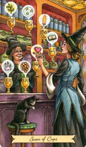7 Кубков Everyday Witch Tarot