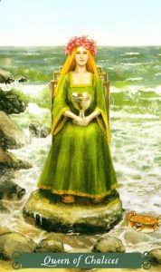 Королева Чаш The Green Witch Tarot (Таро Зеленой Ведьмы)