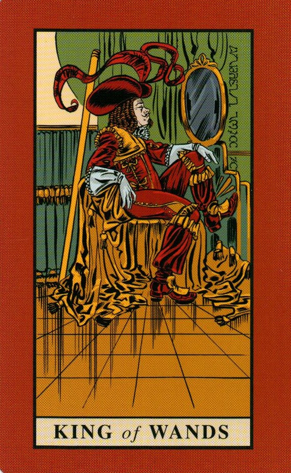 Король Жезлов The English Magic Tarot Таро Английской Магии