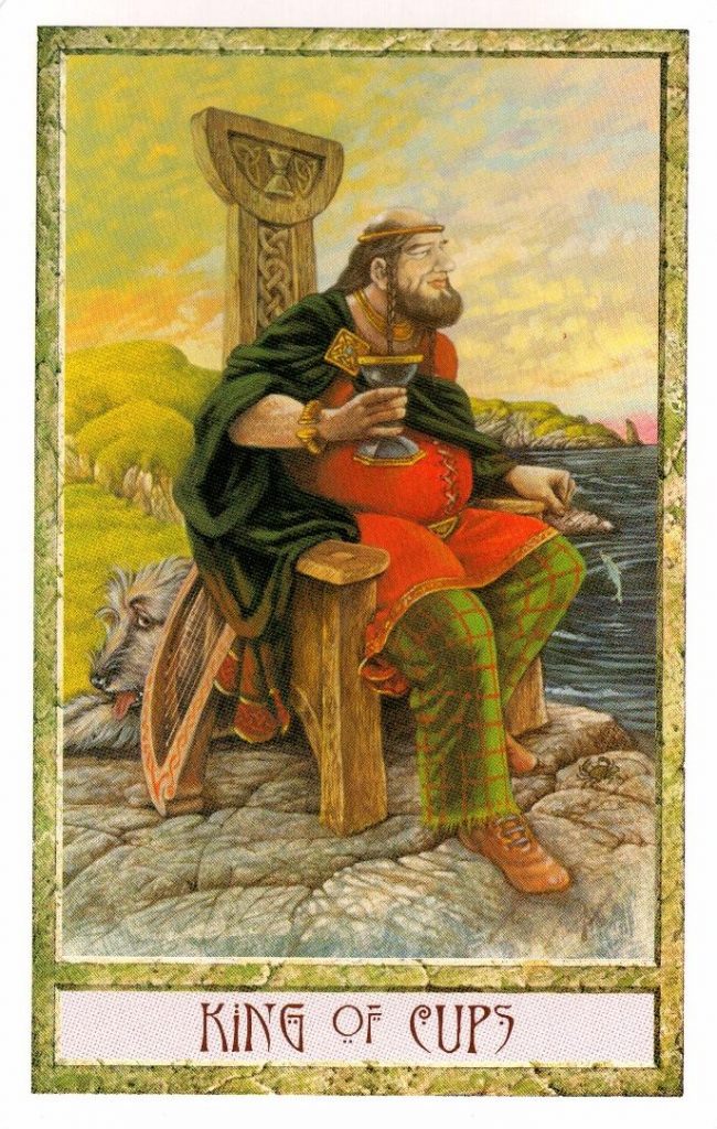Король Кубков Таро Друидов The Druid Craft Tarot
