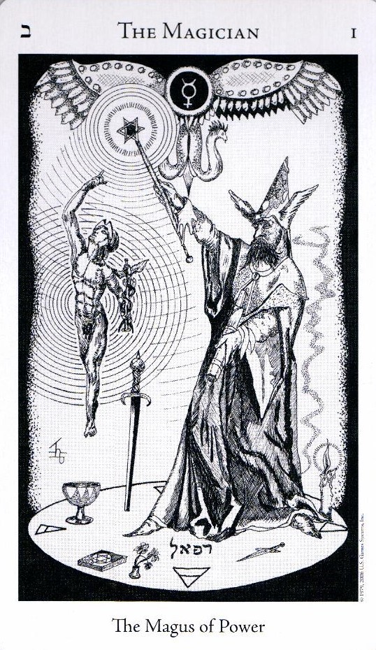 1 Аркан Маг The Hermetic Tarot