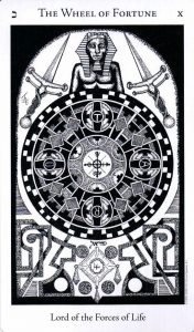 10 Аркан Колесо Фортуны The Hermetic Tarot
