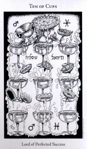 10 Кубков The Hermetic Tarot