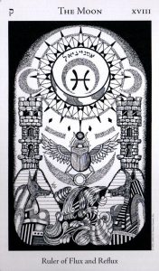 18 Аркан Луна The Hermetic Tarot