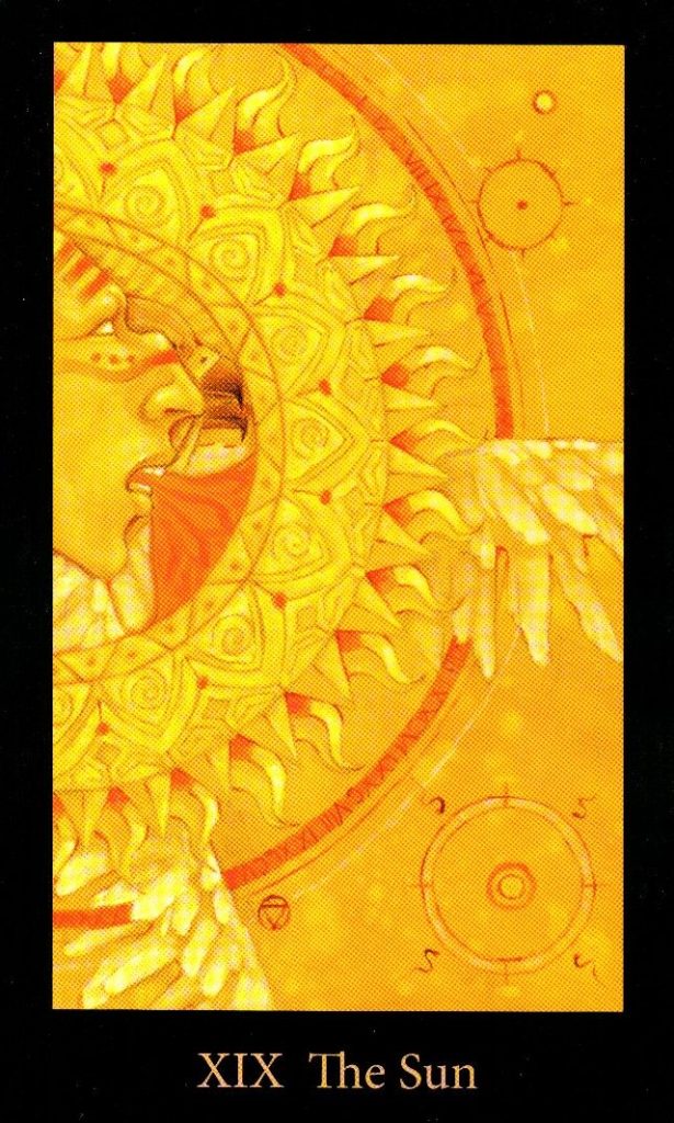 19 Аркан Солнце The Mary-el Tarot