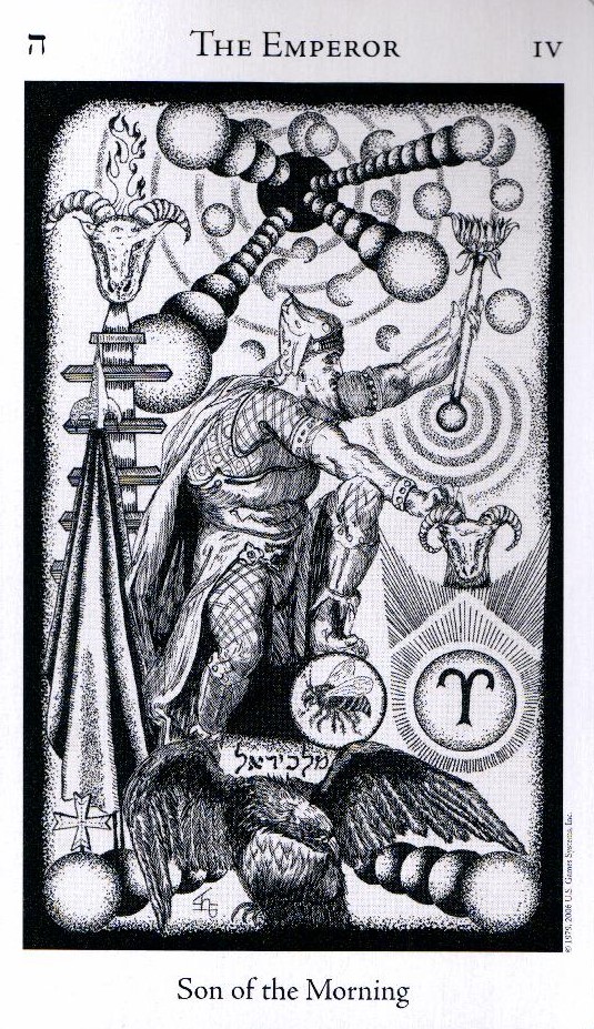4 Аркан Император The Hermetic Tarot