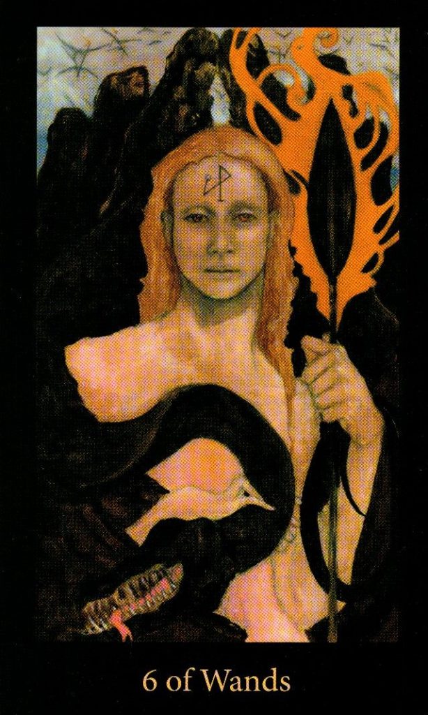 6 Жезлов The Mary-el Tarot