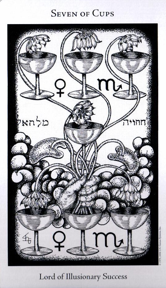7 Кубков The Hermetic Tarot