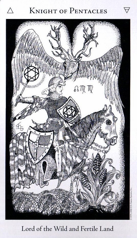 Рыцарь Пентаклей The Hermetic Tarot