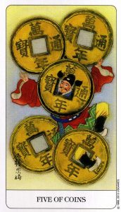 5 Монет Chinese Tarot Китайское Таро